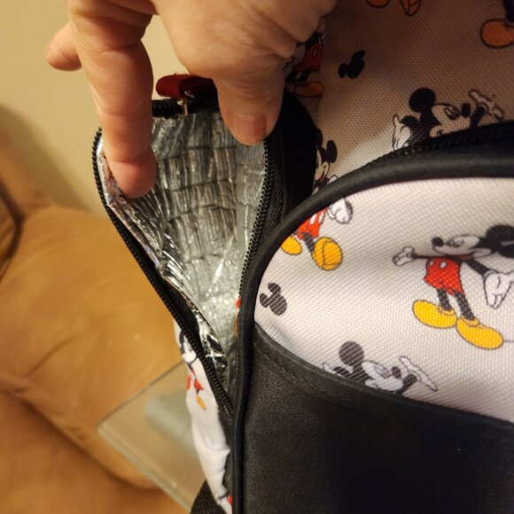 Disney Mickey Backpack Diaper Bag For Mom EUC - Picture 4 of 8